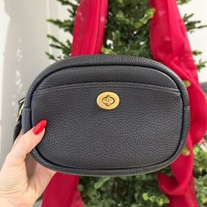 Coach Black Crossbody Camara Bag